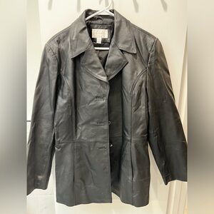 Leather jacket